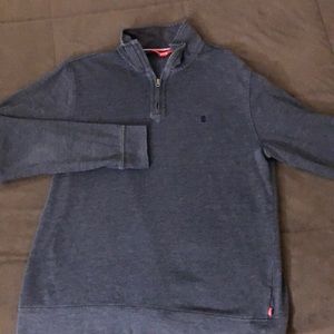 Izod Navy Blue Quarter Zip